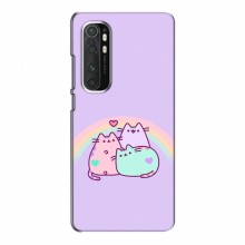 Чехол на Xiaomi Mi Note 10 Lite с Котами (VPrint) Радужные котики - купить на Floy.com.ua