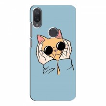Чехол на Xiaomi Mi Play с Котами (VPrint) Котик в очках - купить на Floy.com.ua