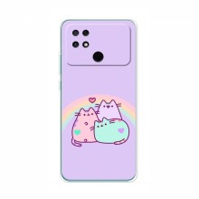 Чехол на Xiaomi POCO C40 с Котами (VPrint) Радужные котики - купить на Floy.com.ua