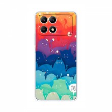 Чехол на Xiaomi POCO F6 Pro с Котами (VPrint) Mew - купить на Floy.com.ua