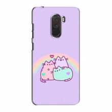 Чехол на Xiaomi Pocophone F1 с Котами (VPrint) Радужные котики - купить на Floy.com.ua