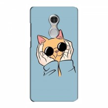 Чехол на Xiaomi Redmi 5 с Котами (VPrint) Котик в очках - купить на Floy.com.ua