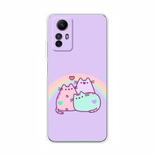 Чехол на Xiaomi Redmi Note 12s с Котами (VPrint) Радужные котики - купить на Floy.com.ua