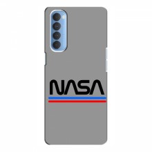 Чехол NASA для OPPO Reno 4 Pro (AlphaPrint)
