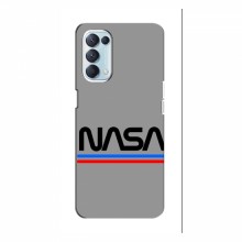 Чехол NASA для OPPO Reno 5 (4G) (AlphaPrint) NASA 5 - купить на Floy.com.ua