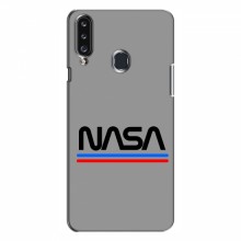 Чехол NASA для Samsung Galaxy A20s (A207) (AlphaPrint) NASA 5 - купить на Floy.com.ua