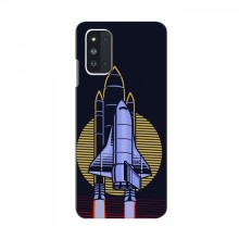 Чехол NASA для Samsung Galaxy F52 5G (E526) (AlphaPrint) NASA 3 - купить на Floy.com.ua