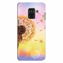 Чехол под заказ для Samsung A8 Plus , A8 Plus 2018, A730F (AlphaPrint - Уникальный дизайн) Цветок-одуванчик - купить на Floy.com.ua