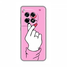 Чехол с принтом для OnePlus Ace 3 (AlphaPrint - Знак сердечка) - купить на Floy.com.ua