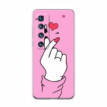 Чехол с принтом для Xiaomi Mi 10 Ultra (AlphaPrint - Знак сердечка) - купить на Floy.com.ua