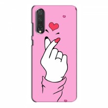 Чехол с принтом для Xiaomi Mi 9 Lite (AlphaPrint - Знак сердечка) - купить на Floy.com.ua