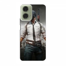 Чехол PUBG для Motorola MOTO G24 (AlphaPrint)