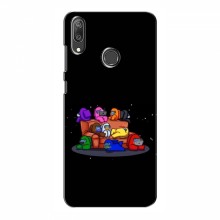 Чехол Амонг Ас для Huawei Y7 2019 (AlphaPrint)