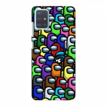 Чехол Амонг Ас для Samsung Galaxy A51 (A515) (AlphaPrint)