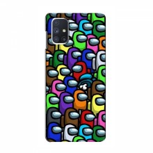 Чехол Амонг Ас для Samsung Galaxy M51 (AlphaPrint)