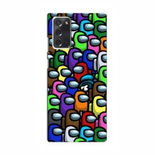 Чехол Амонг Ас для Samsung Galaxy Note 20 (AlphaPrint)