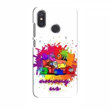 Чехол Амонг Ас для Xiaomi Mi8 (AlphaPrint)