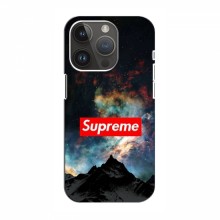 Чехол для Айфон 14 Про Макс - с картинкой Supreme (AlphaPrint) - купить на Floy.com.ua
