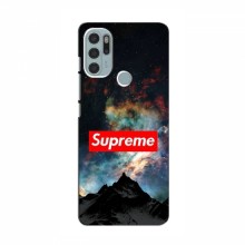 Чехол для Мото G60s - с картинкой Supreme (AlphaPrint) - купить на Floy.com.ua