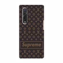 Чехол для Оппо Финд х3 Про - с картинкой Supreme (AlphaPrint) Supreme 2 - купить на Floy.com.ua