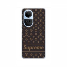 Чехол для Оппо Рено 10 - с картинкой Supreme (AlphaPrint) Supreme 2 - купить на Floy.com.ua