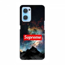 Чехол для Оппо Рено 7 4G - с картинкой Supreme (AlphaPrint) - купить на Floy.com.ua