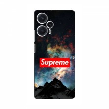 Чехол для Поко Ф5 - с картинкой Supreme (AlphaPrint) - купить на Floy.com.ua