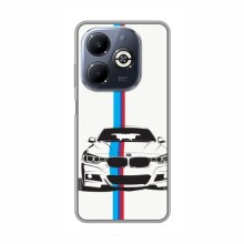 Чехол для Инфиникс Смарт 8 Плюс - с принтом БМВ (AlphaPrint) BMW 1 - купить на Floy.com.ua