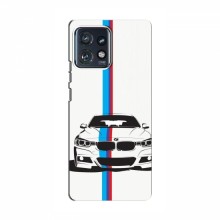 Чехол для Мото Ейдж 40 Про - с принтом БМВ (AlphaPrint) BMW 1 - купить на Floy.com.ua