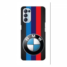Чехол для Оппо Рено 5 (4G) - с принтом БМВ (AlphaPrint) BMW 2 - купить на Floy.com.ua