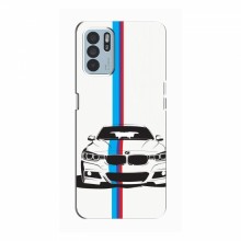 Чехол для Оппо Рено 6 Зет - с принтом БМВ (AlphaPrint) BMW 1 - купить на Floy.com.ua