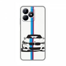 Чехол для Реалми Ноут 50 - с принтом БМВ (AlphaPrint) BMW 1 - купить на Floy.com.ua