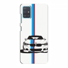 Чехол для Самсунг А51 (5G) - с принтом БМВ (AlphaPrint) BMW 1 - купить на Floy.com.ua