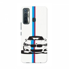 Чехол для Техно Камон 17 - с принтом БМВ (AlphaPrint) BMW 1 - купить на Floy.com.ua