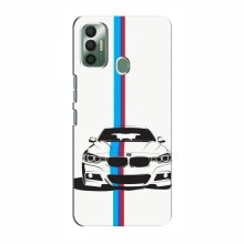Чехол для Техно Спарк 7 Го - с принтом БМВ (AlphaPrint) BMW 1 - купить на Floy.com.ua
