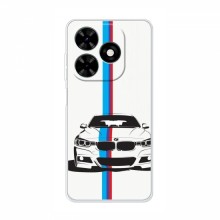Чехол для ТЕхно Спарк ГО 2024 - с принтом БМВ (AlphaPrint) BMW 1 - купить на Floy.com.ua