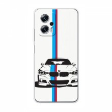Чехол для Поко X4 GT - с принтом БМВ (AlphaPrint) BMW 1 - купить на Floy.com.ua