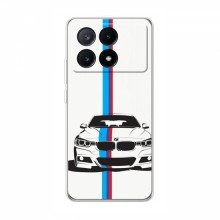 Чехол для ПОКО Х6 Про (5G) - с принтом БМВ (AlphaPrint) BMW 1 - купить на Floy.com.ua