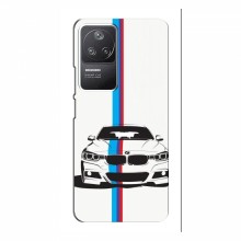 Чехол для Поко Ф4 (5G) - с принтом БМВ (AlphaPrint) BMW 1 - купить на Floy.com.ua