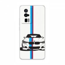 Чехол для Поко Ф5 Про - с принтом БМВ (AlphaPrint) BMW 1 - купить на Floy.com.ua