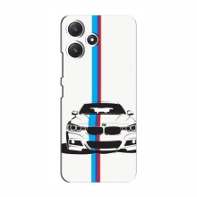 Чехол для Сяоми Поко М6 - с принтом БМВ (AlphaPrint) BMW 1 - купить на Floy.com.ua