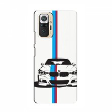 Чехол для Сяоми Редми Ноут 10 5G - с принтом БМВ (AlphaPrint) BMW 1 - купить на Floy.com.ua