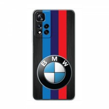 Чехол для Редми Нот 11 Про Плюс - с принтом БМВ (AlphaPrint) BMW 2 - купить на Floy.com.ua