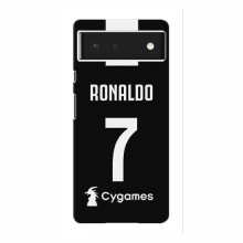 Чехол Криштиану Роналду для Google Pixel 6 Pro AlphaPrint C. Ronaldo - купить на Floy.com.ua
