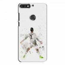 Чехол Криштиану Роналду для Huawei Honor 7C Pro AlphaPrint Cristiano ART - купить на Floy.com.ua