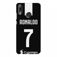 Чехол с принтом Криштиану Роналду для Huawei P Smart 2019 AlphaPrint C. Ronaldo - купить на Floy.com.ua