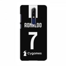 Чехол Криштиану Роналду для Nokia 5.1 Plus (X5) AlphaPrint C. Ronaldo - купить на Floy.com.ua