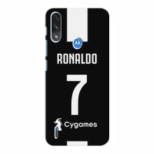Чехол Криштиану Роналду для Motorola MOTO E7 Power AlphaPrint C. Ronaldo - купить на Floy.com.ua