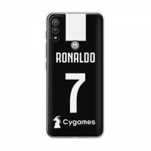 Чехол Криштиану Роналду для Motorola MOTO E20 AlphaPrint C. Ronaldo - купить на Floy.com.ua