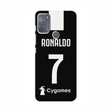 Чехол Криштиану Роналду для Motorola MOTO G50 AlphaPrint C. Ronaldo - купить на Floy.com.ua